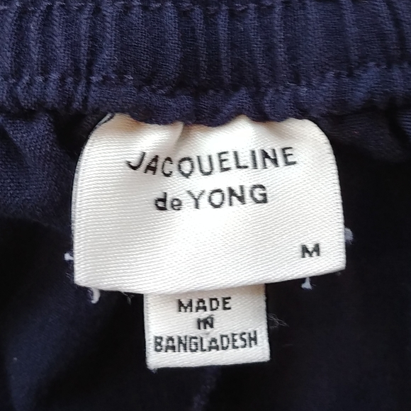 Jacqueline de Yong Women's SZ Medium Pants. Stretch Waistband Wide Leg Slacks. - Picture 3 of 9